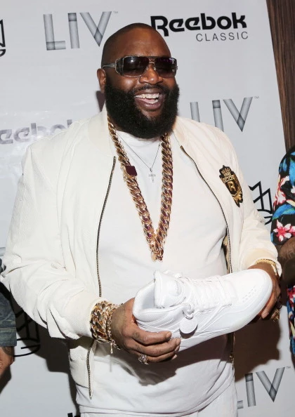 Reebok Classic at Rick Ross' Miami White Party