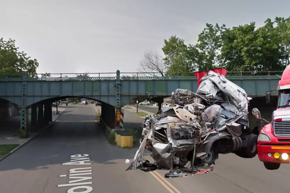 Another Truck Crashes Into A North Buffalo Bridge