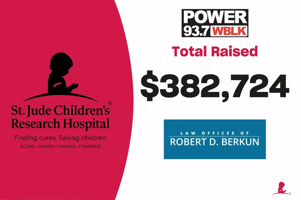 93.7 WBLK Raises Record $382,724 For St. Jude Children’s Hospital